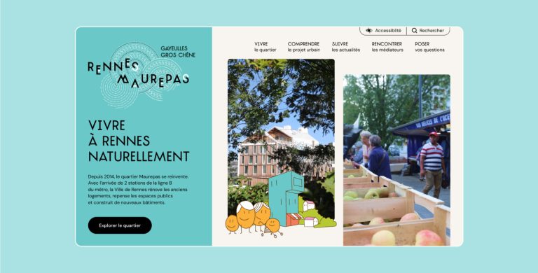 Capture de la homepage rennes-maurepas.fr
