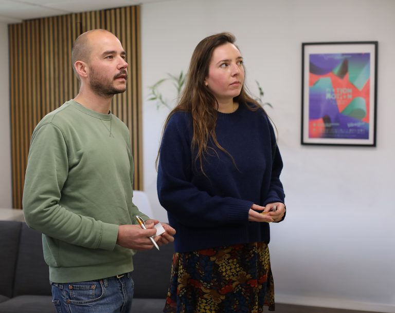 Présentation de la stratégie de marque au comité de direction à Rennes par Concept Image