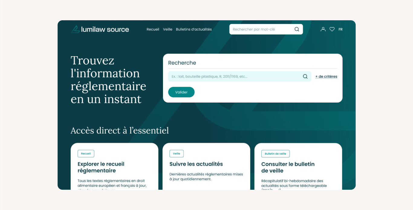 Lumilaw Page Accueil Site Web