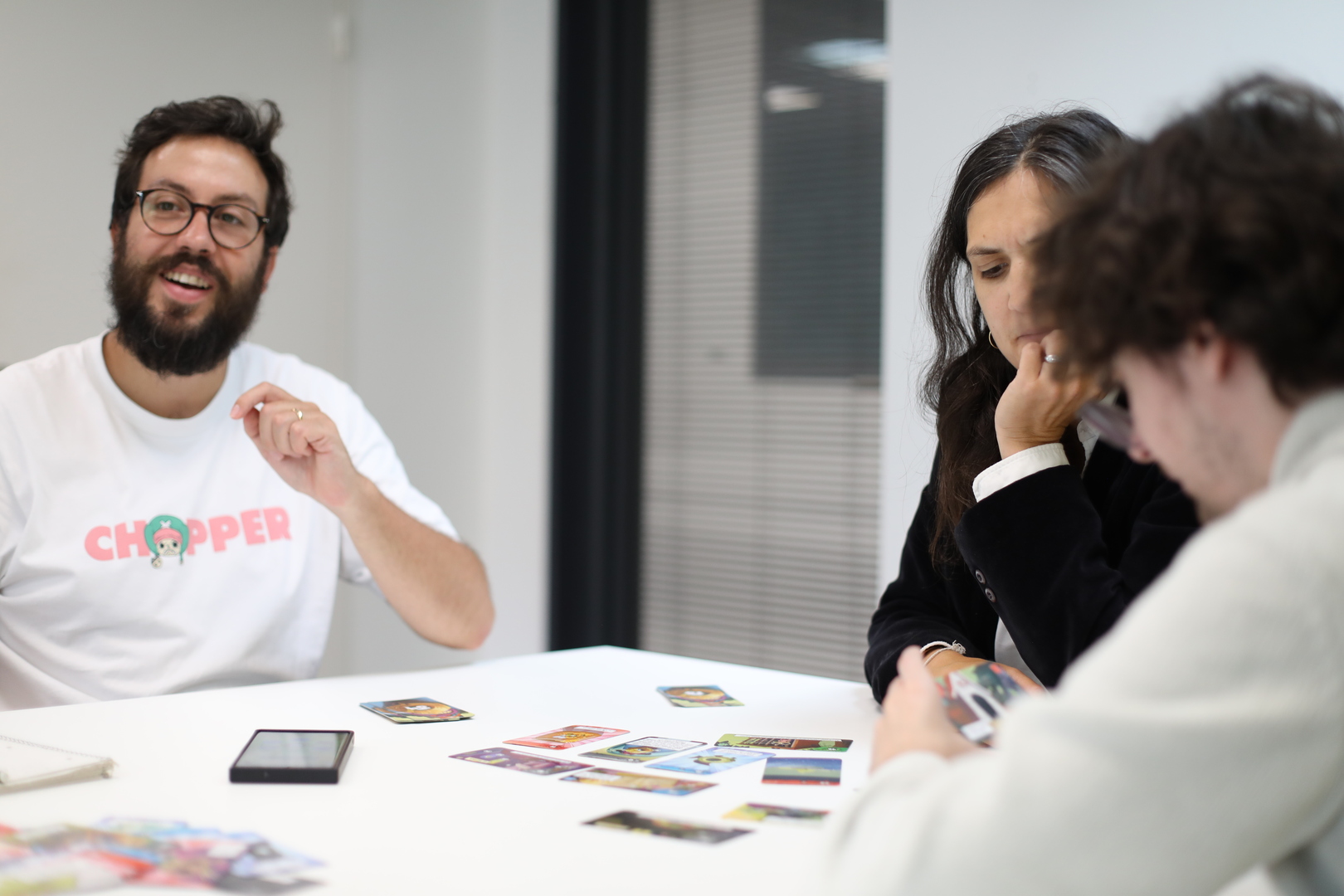 Réunion de travail autour d'un outil de communication culturelle