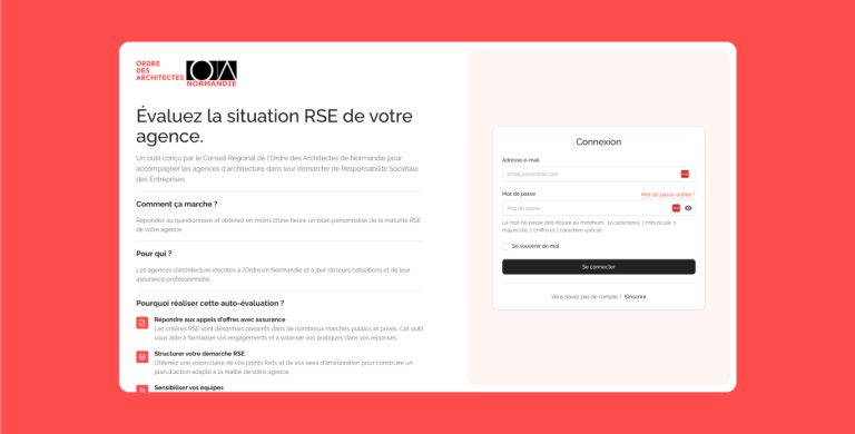 Outil de diagnostic RSE du Conseil Régional de l'Ordre des Architectes de Normandie