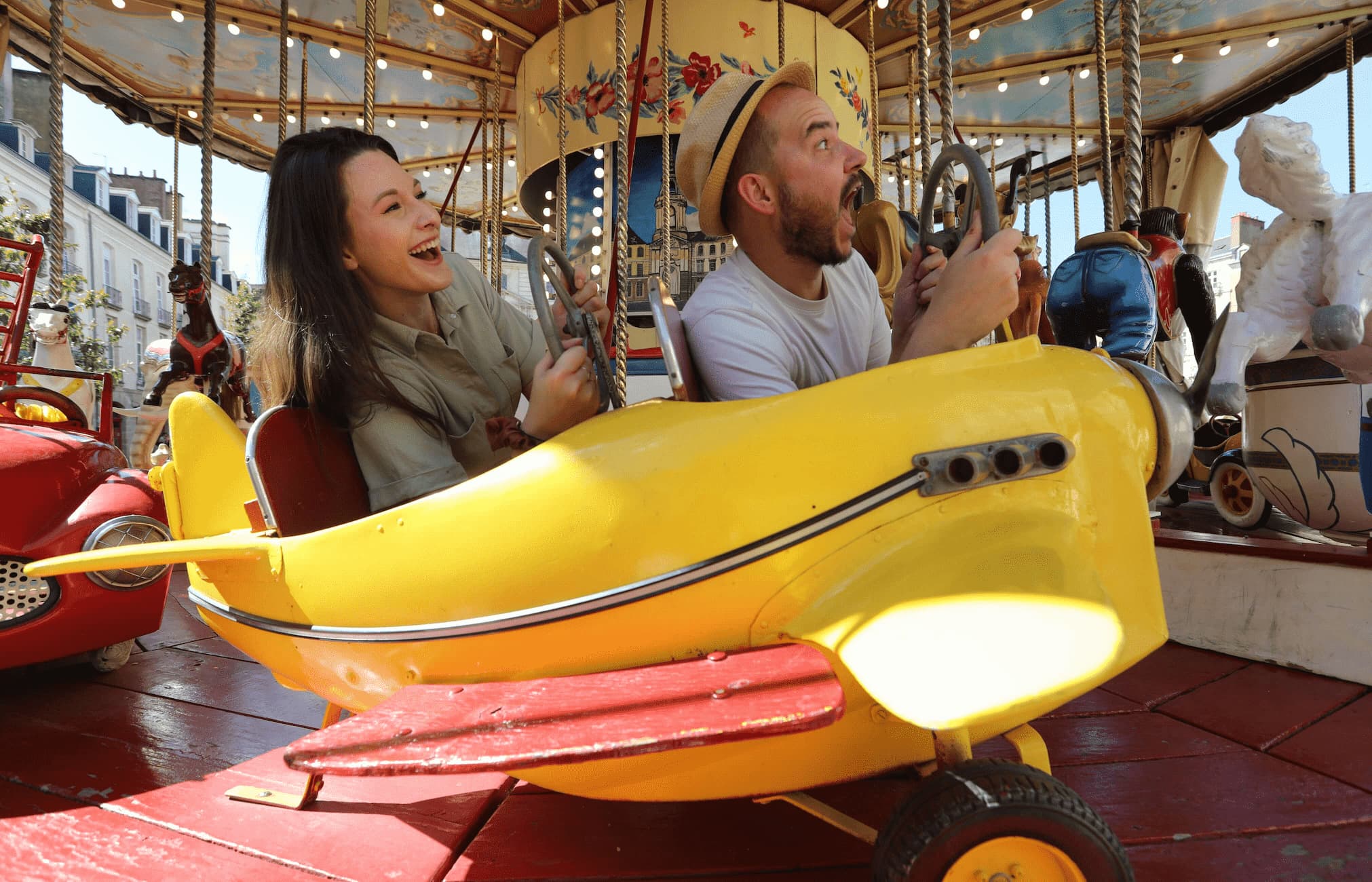 carousel avion manege