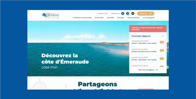 Compagnie Corsaire Accueil