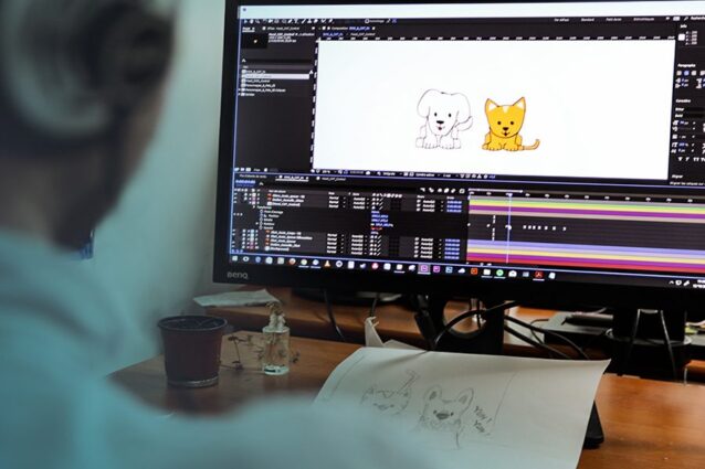 Vidéo Rennes : animation en motion design à partir d'un croquis du storyboard