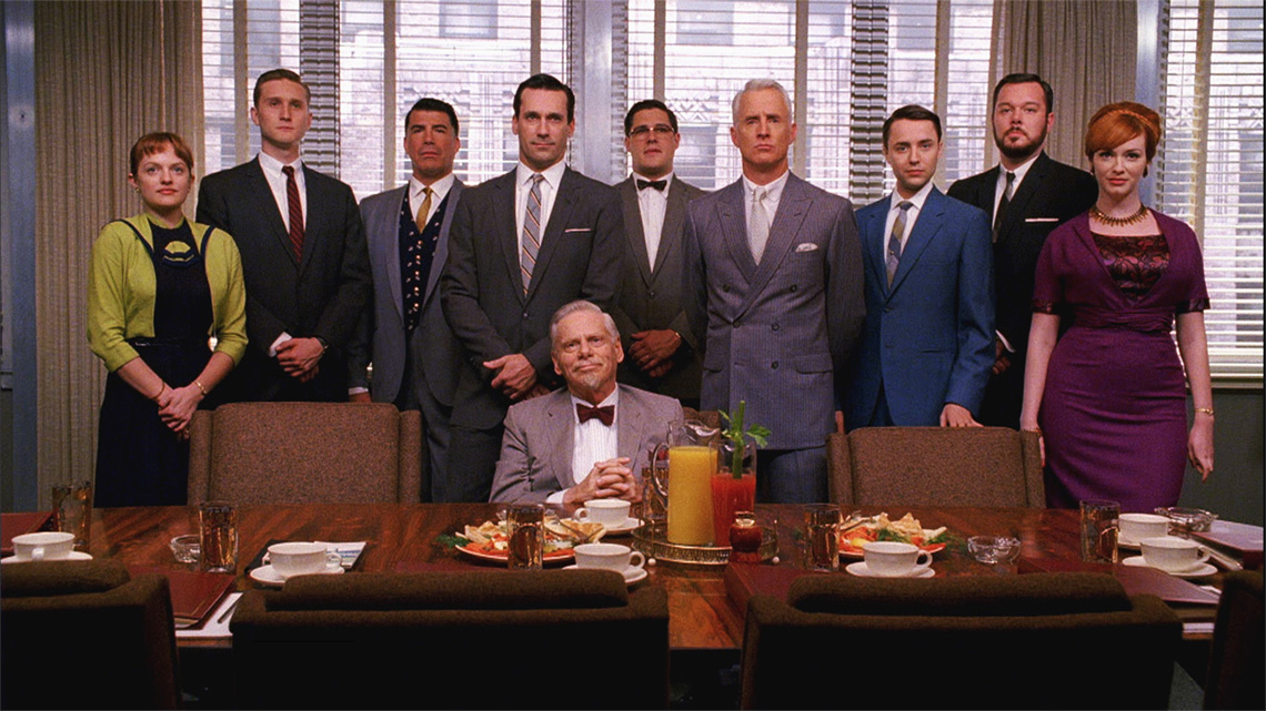 Les personnages de la série Mad Men