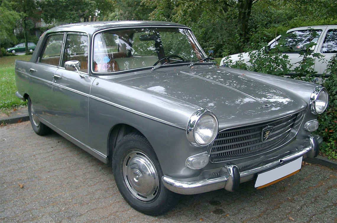 Photo d'une voiture Peugeot 404