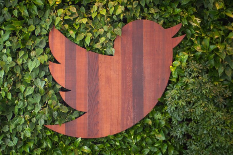 Photo montrant le logo de Twitter, un oiseau