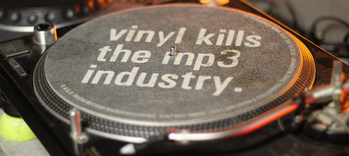 Le vinyl tue l'industrie du MP3