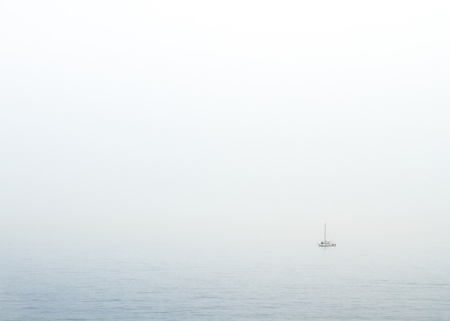 Brume mer Bretagne