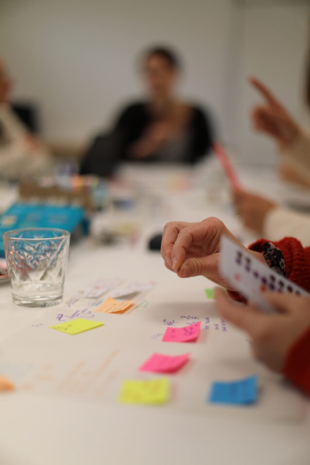 Session de formation pour devenir animateur ou animatrice d'ateliers collaboratifs avec Concept Image agence web Rennes et agence communication