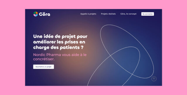 animation page accueil webdesign site internet gora rennes