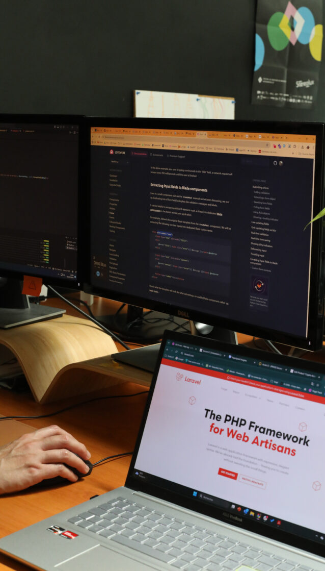 Développement spécifique sur Laravel à l'agence Concept Image Rennes