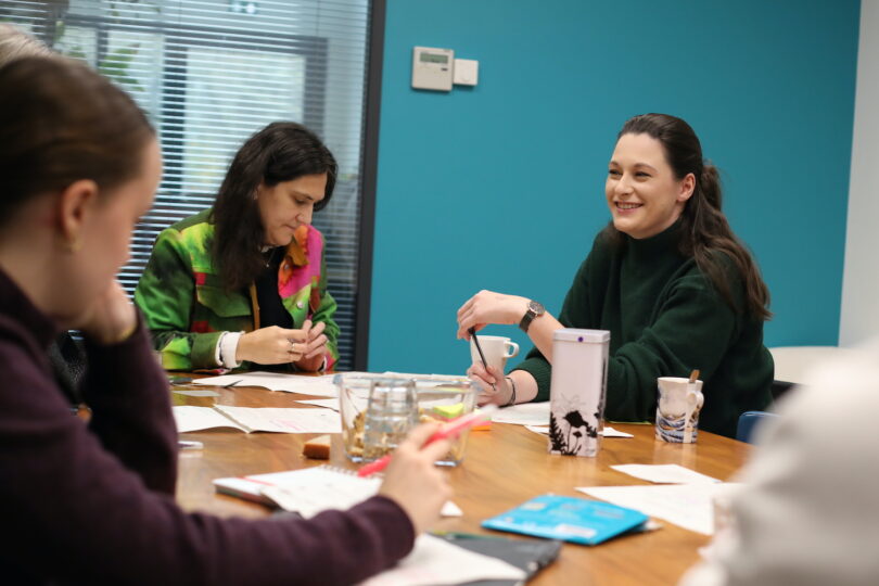 Atelier collaboratif de brainwriting sur l'amélioration continue