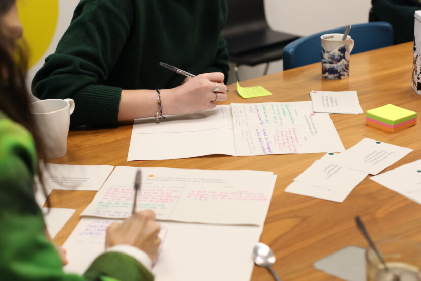 Atelier collaboratif de brainwriting sur l'amélioration continue
