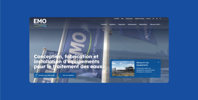 Page d'accueil site EMO Concept Image