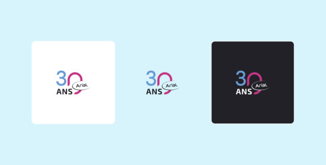 Logo 30 ans Arial