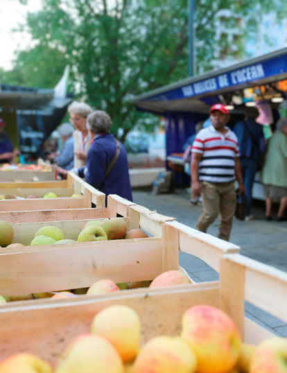 Marché de Maurepas à Rennes