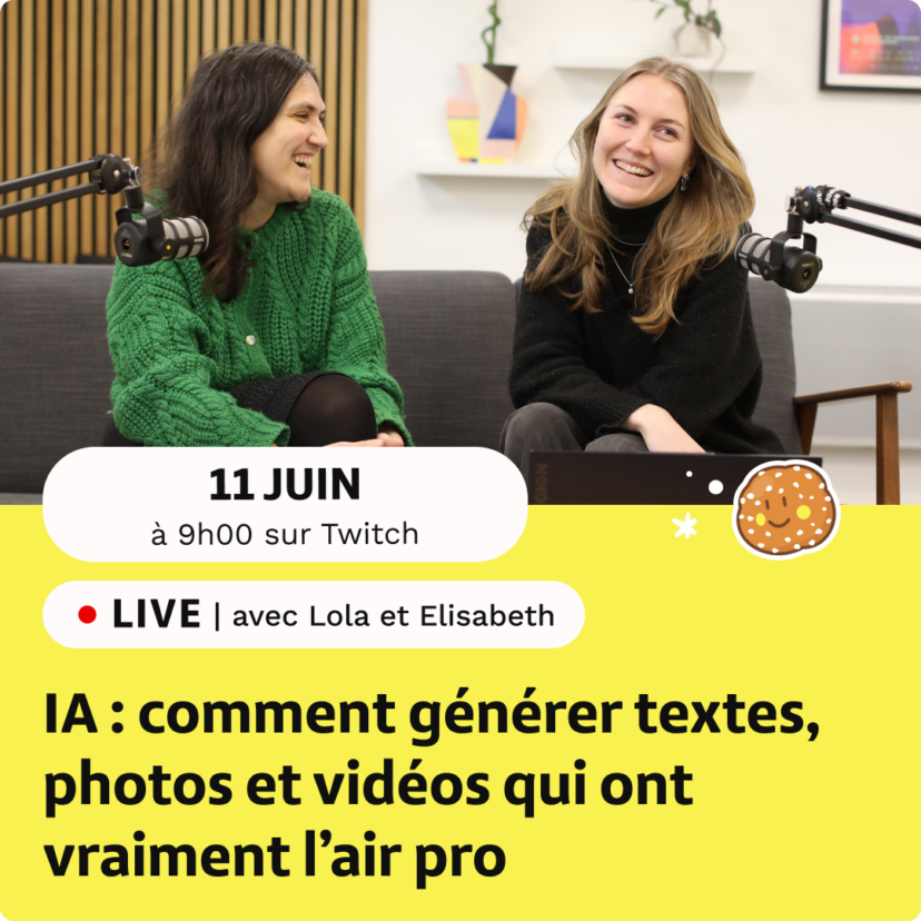 Webinaire marketing digital et communication - générer des contenus IA
